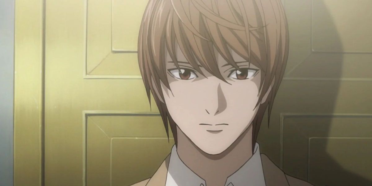 Light Yagami, the protagonist of Death Note, ponders his circumstances.