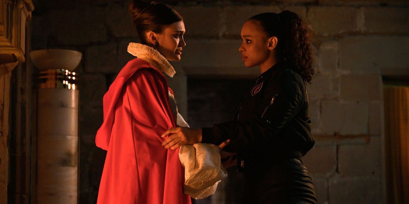 Lissa and Rose in Vampire Academy Season 1