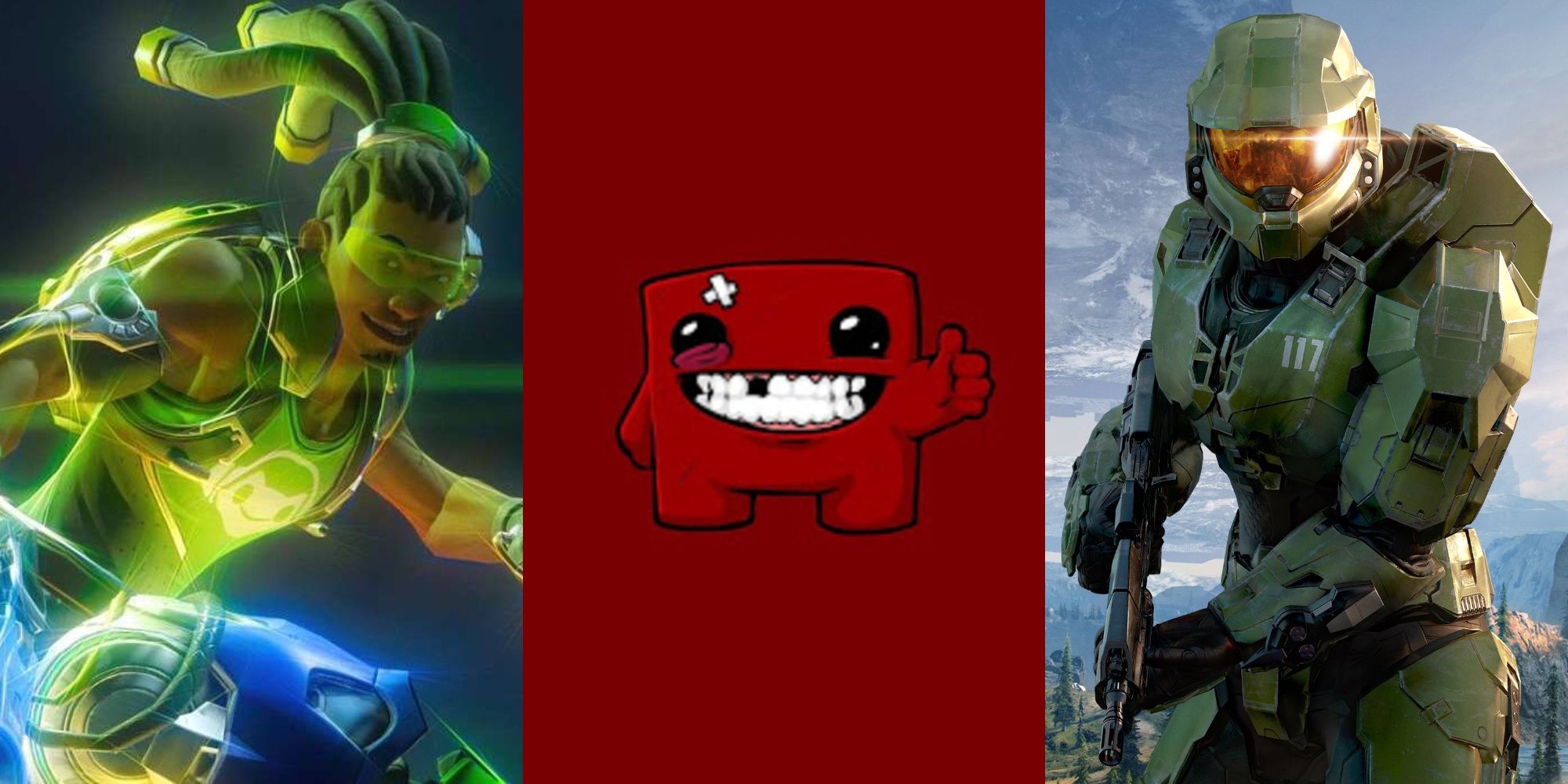 Lucio Super Meat Boy Master Chief