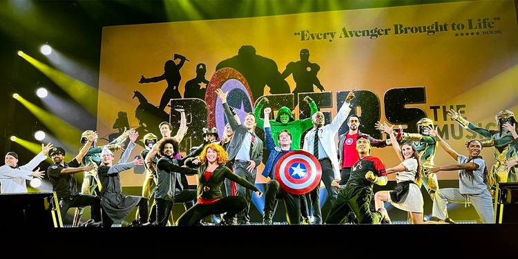 Rogers: The Musical Cast at D23/CBR