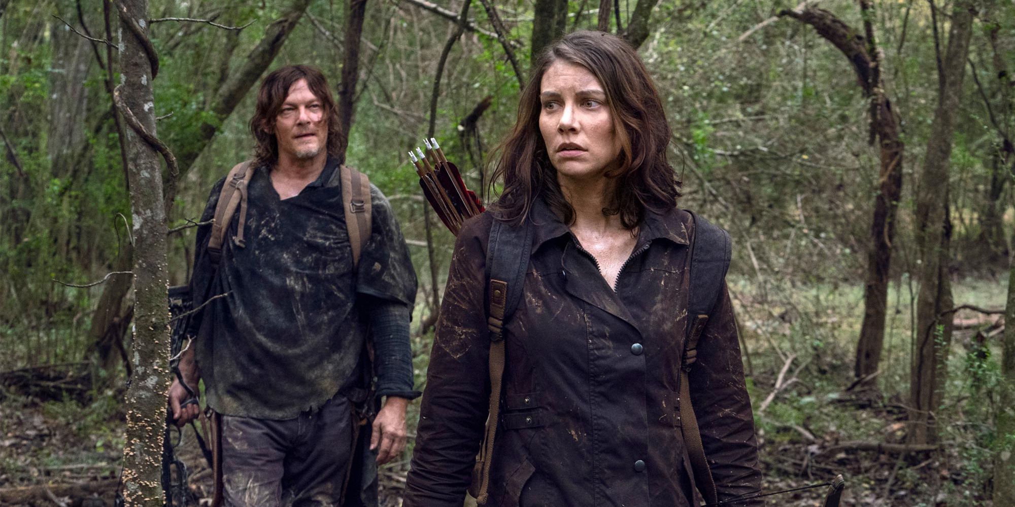 Maggie Greene and Daryl Dixon from The Walking Dead
