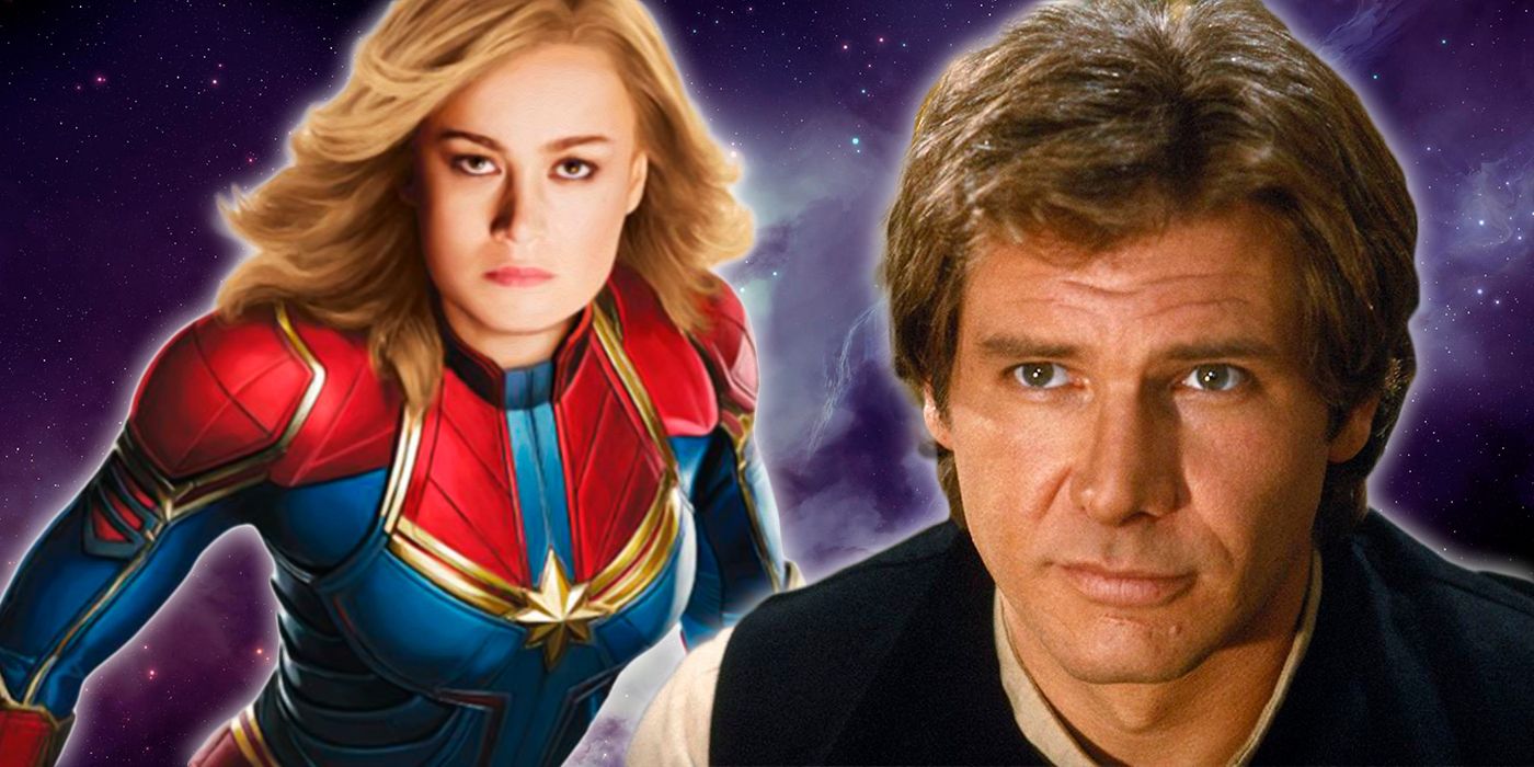 Captain Marvel and Han Solo edit 