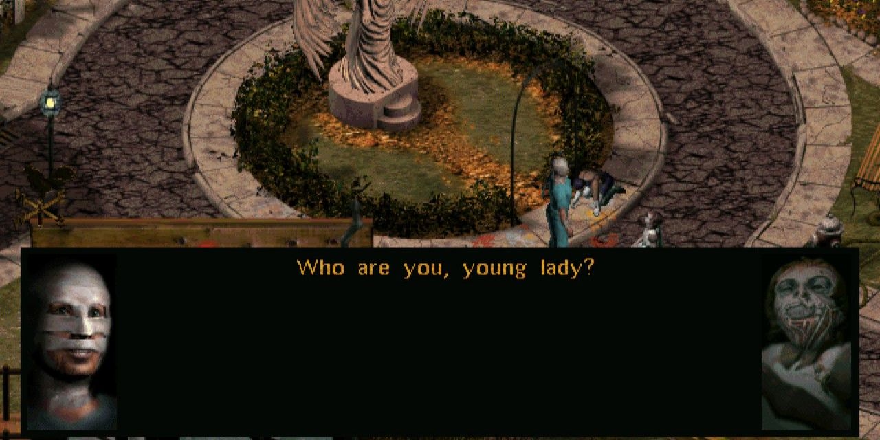 Max in the 1998 game Sanitarium asks a zombie woman who she is