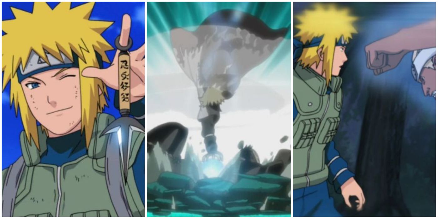 OS MELHORES JUTSUS DO YONDAIME HOKAGE, MINATO NAMIKAZE 