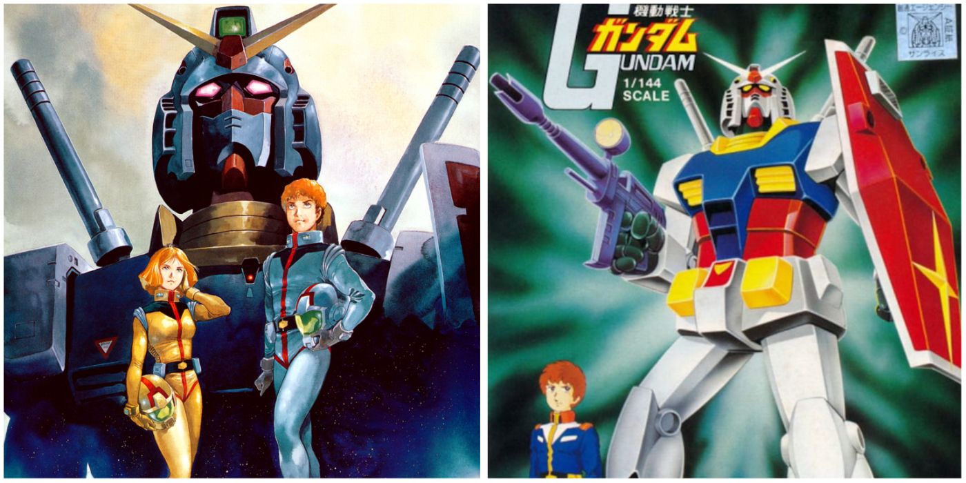 Mobile Suit Gundam and an original Gunpla kit