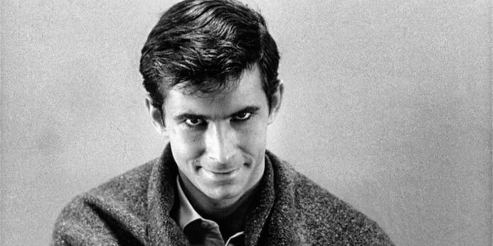 Norman Bates in the Alfred Hitchcock horror movie, Psycho