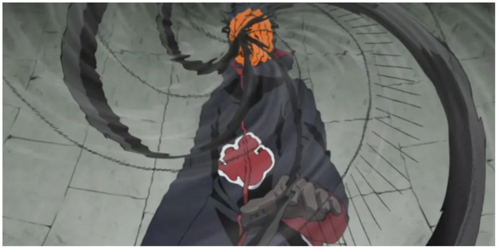 Obito Uchiha uses Kamui To Abduct An Enemy Ninja