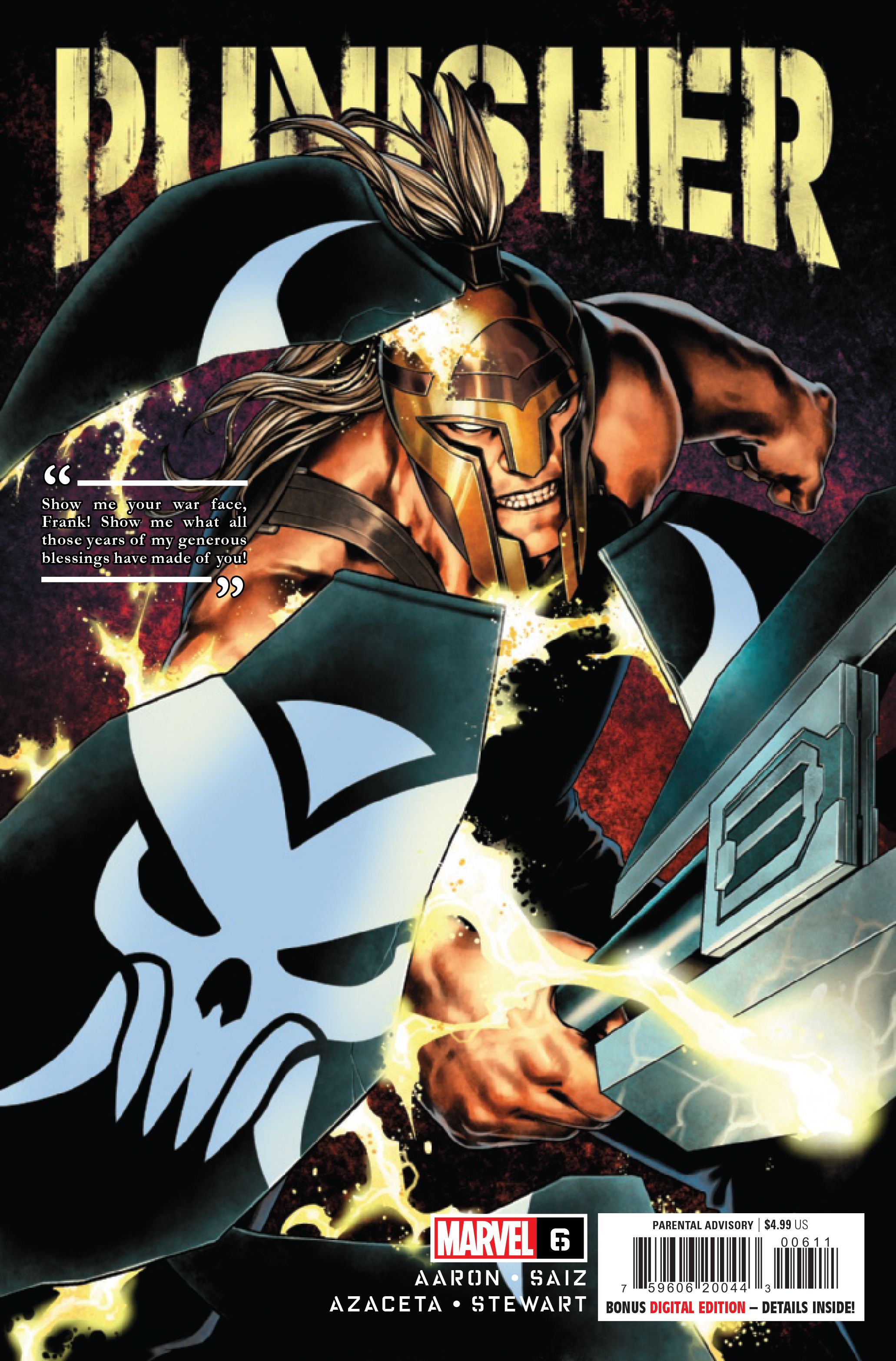 Marvels Ares Declares Punisher His Ultimate War Machine