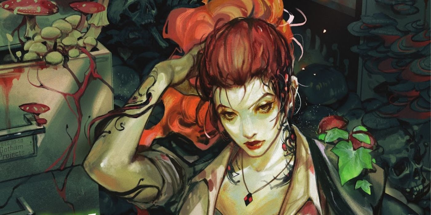 Poison Ivy creates vines and plants in DC Comics
