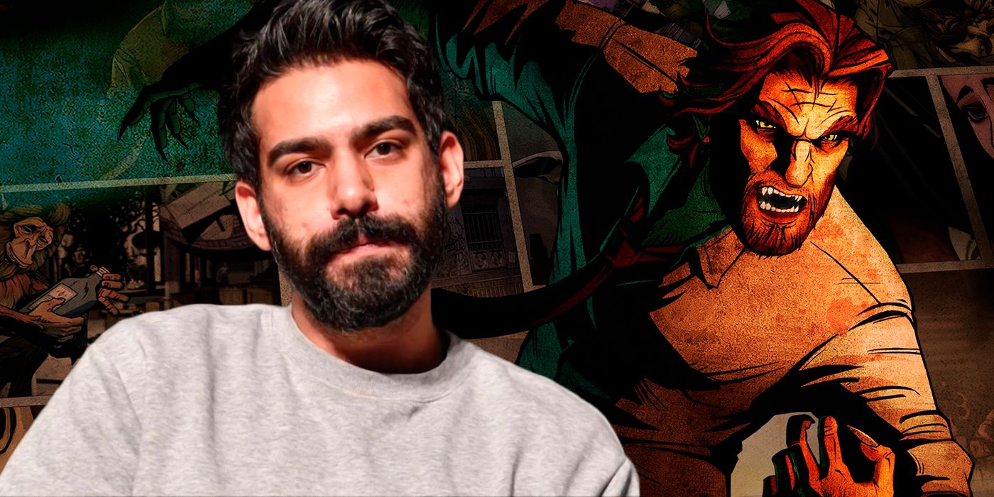 Rahul Kohli (Supergirl, Midnight Mass) next to Bigby Wolf from Fables / The Wolf Among Us