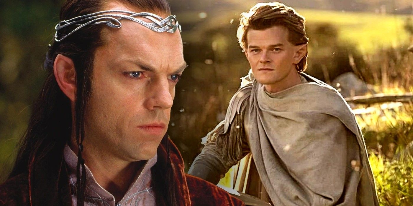 Elrond from Lord of the Rings and Rings of Power