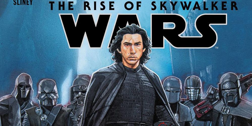 Kylo leads the Knights of Ren in Rise of Skywalker comic