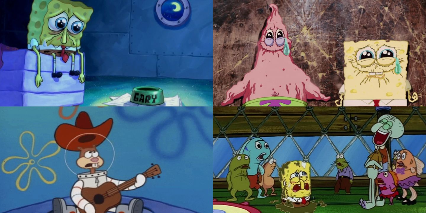 SpongeBob's Most Emotional Moments Ever 🥺