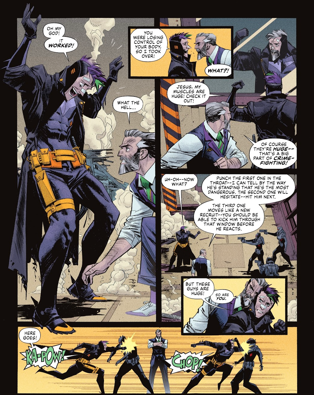 White Knight: DC Puts Batman and the Joker in a Weird, Freaky Friday Situation