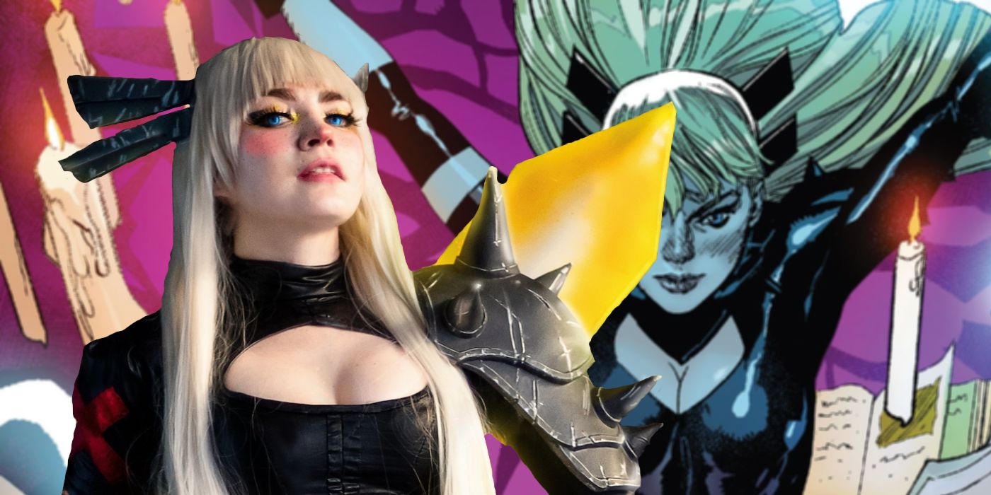 Marvel X man: The New Mutants Magik Cosplay Costume