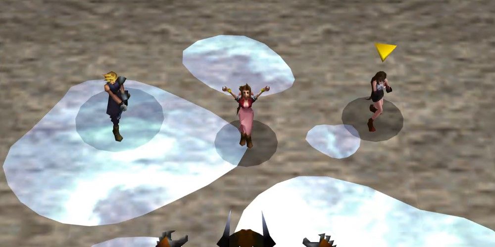 Aerith's Great Gospel limit break from Final Fantasy VII