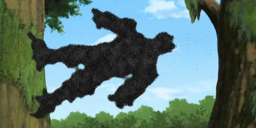Shino's Insect Clone On A Tree, Naruto Shippuden
