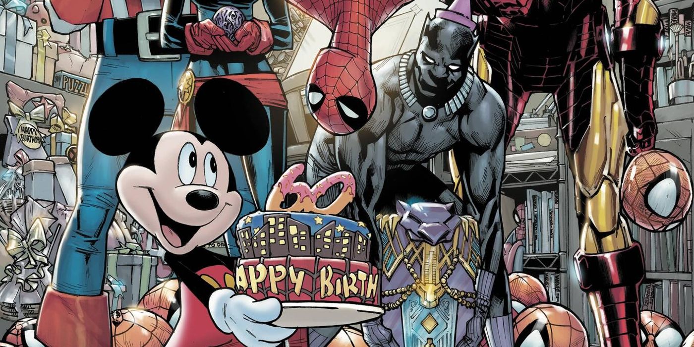 Spider-Man Celebrates His 60th Birthday With Mickey Mouse, Avengers in New  D23 Exclusives