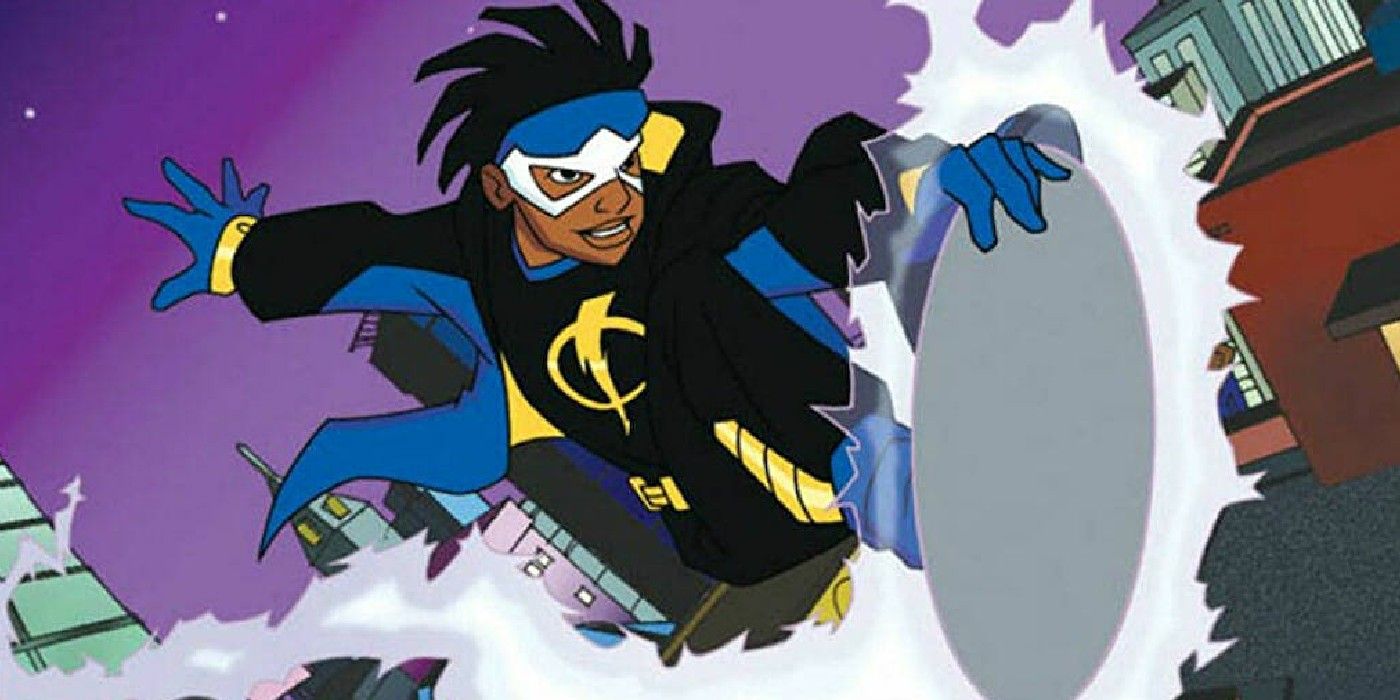 Static goes on a patrol in Static Shock