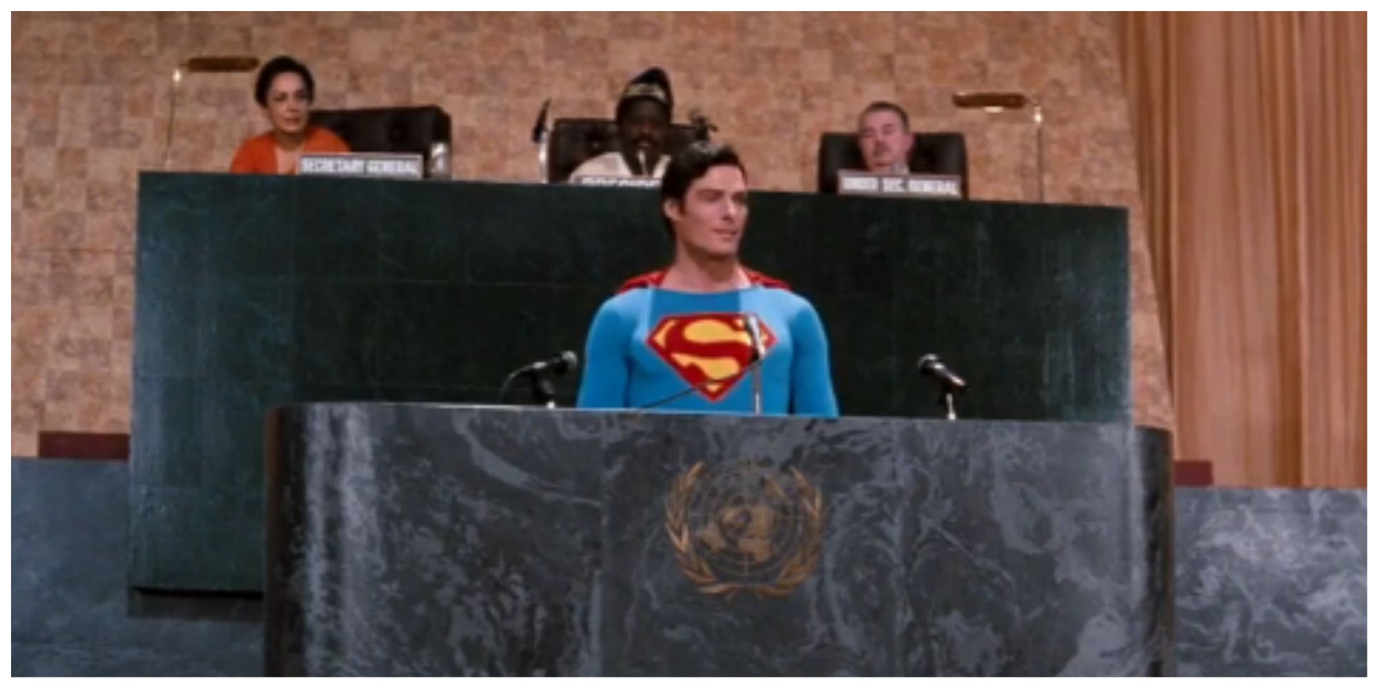 Superman IV Speech at the United Nations