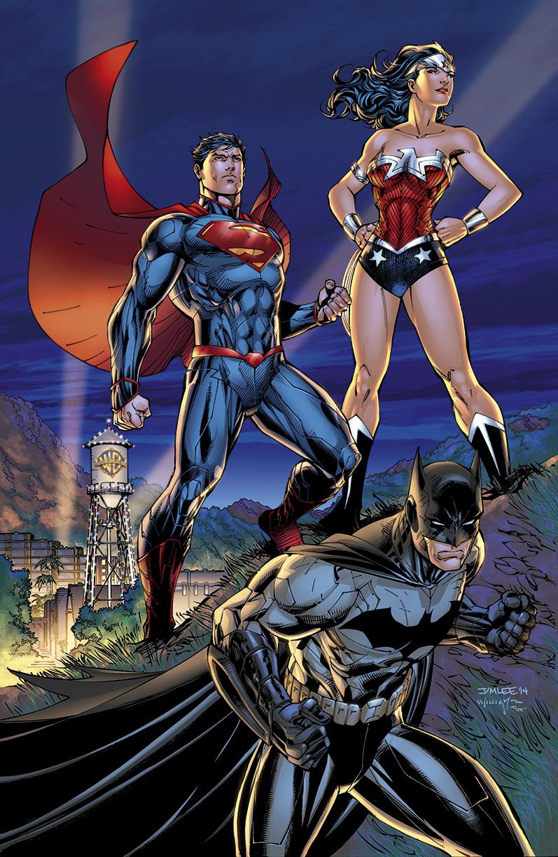 Superman Son of Kal-El 18 DC Holiday Card Variant (2022 Jim Lee)