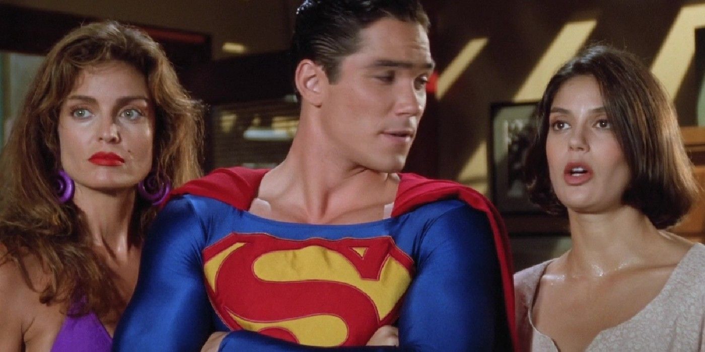 Superman and Lois in Lois and Clark the New Adventures of Superman
