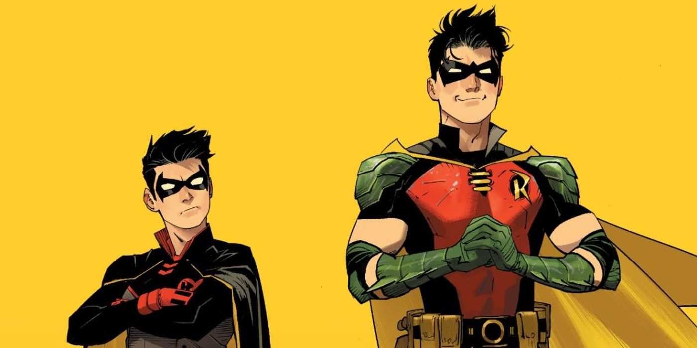 TIM DRAKE ROBIN 4 B Variant Dan Mora Damian Wayne Tim Drake 