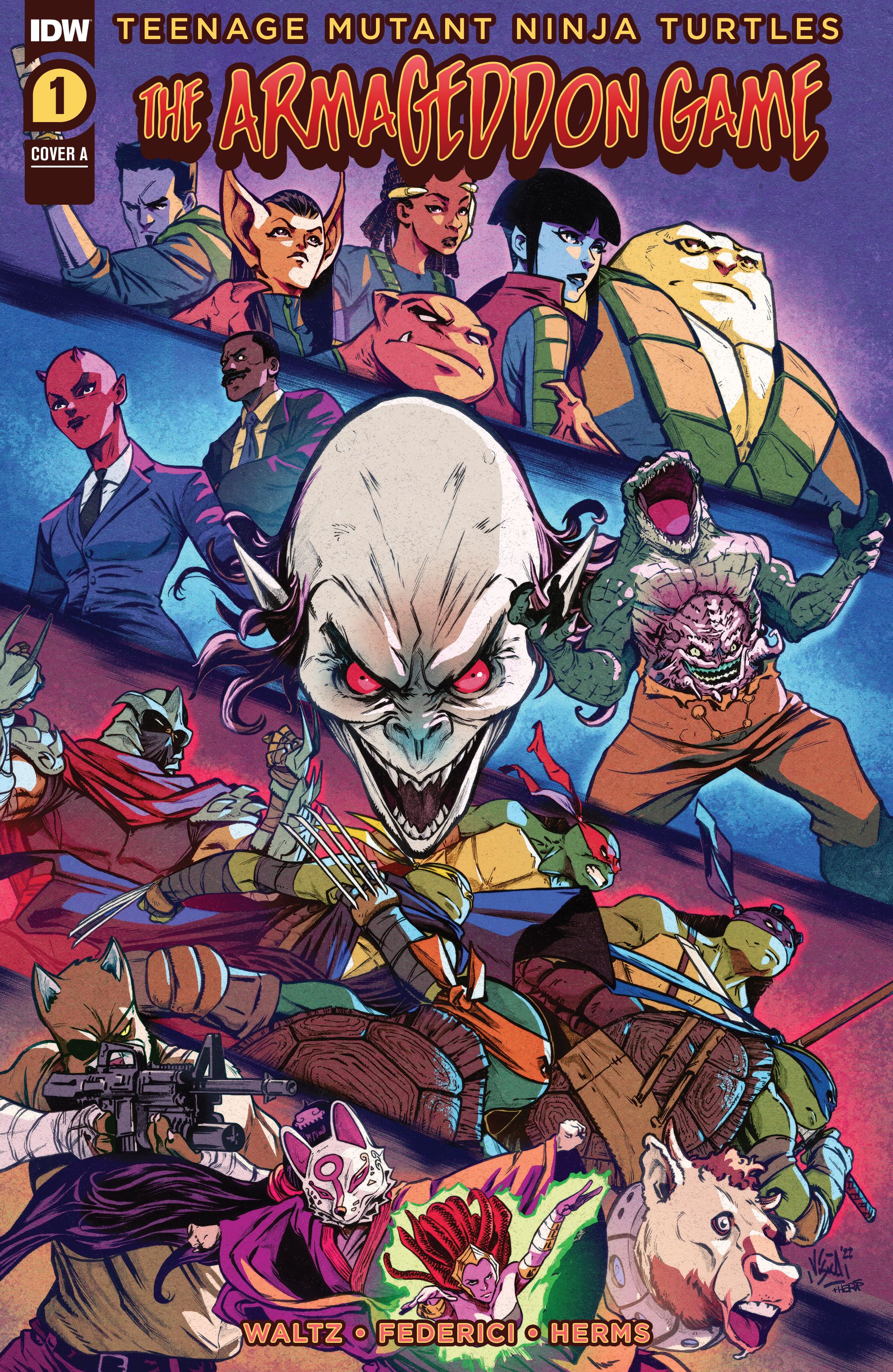 Teenage Mutant Ninja Turtles The Armageddon Game #1 Cover
