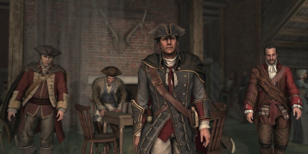 Haytham Kenway and the North American Templar Order in Assassin's Creed.