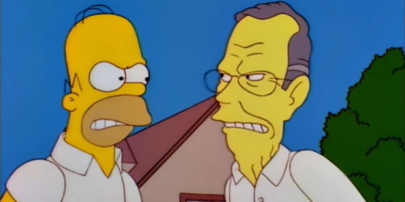 The Simpsons Homer George Bush 1