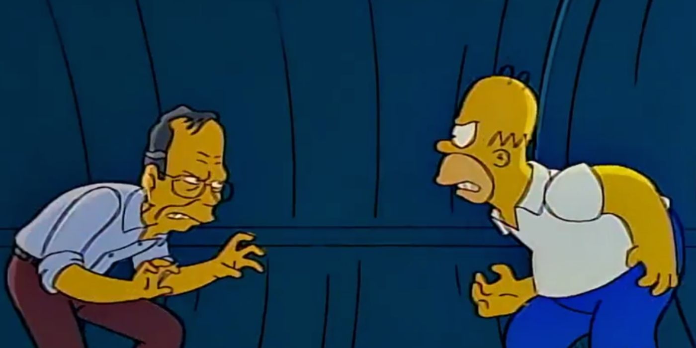 The Simpsons Homer George Bush 2