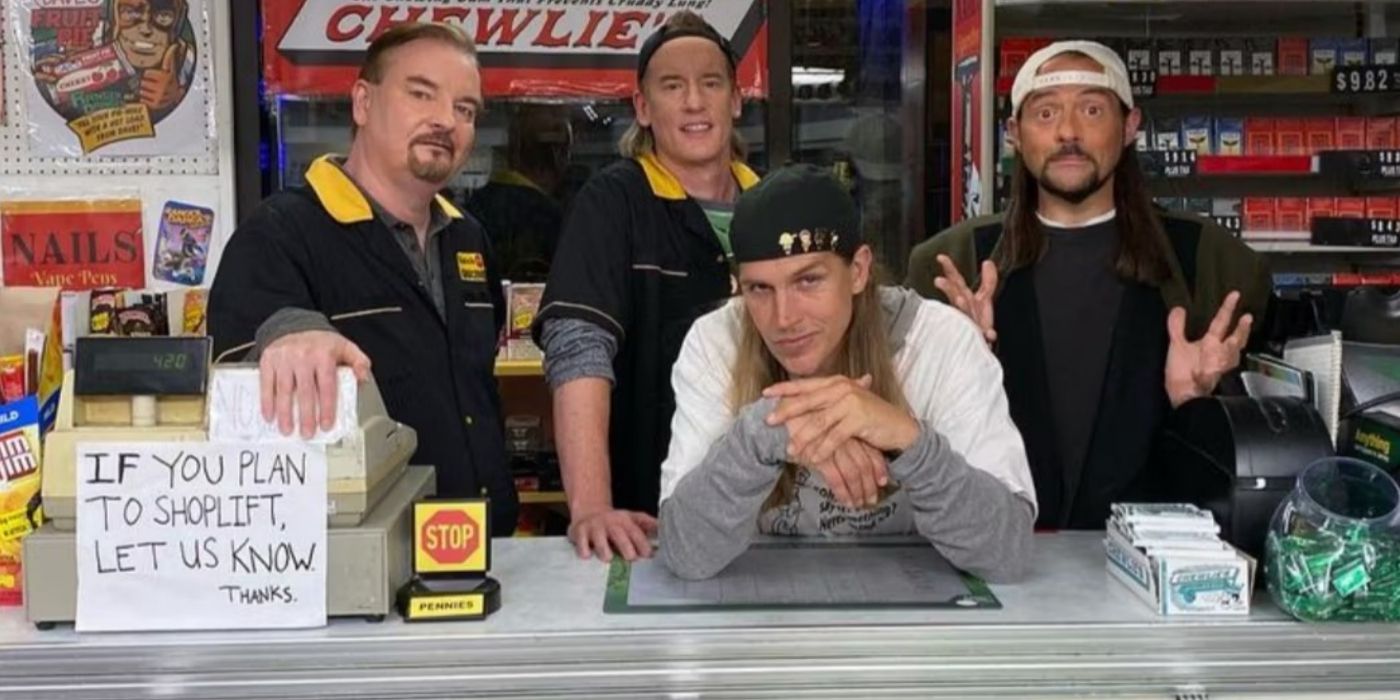 The cast of Clerks III