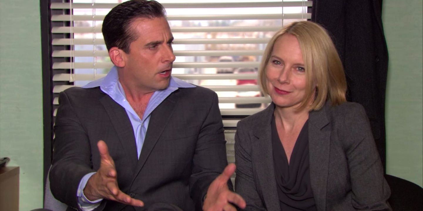 Michael Scott as Mykonos in The Office With Holly 