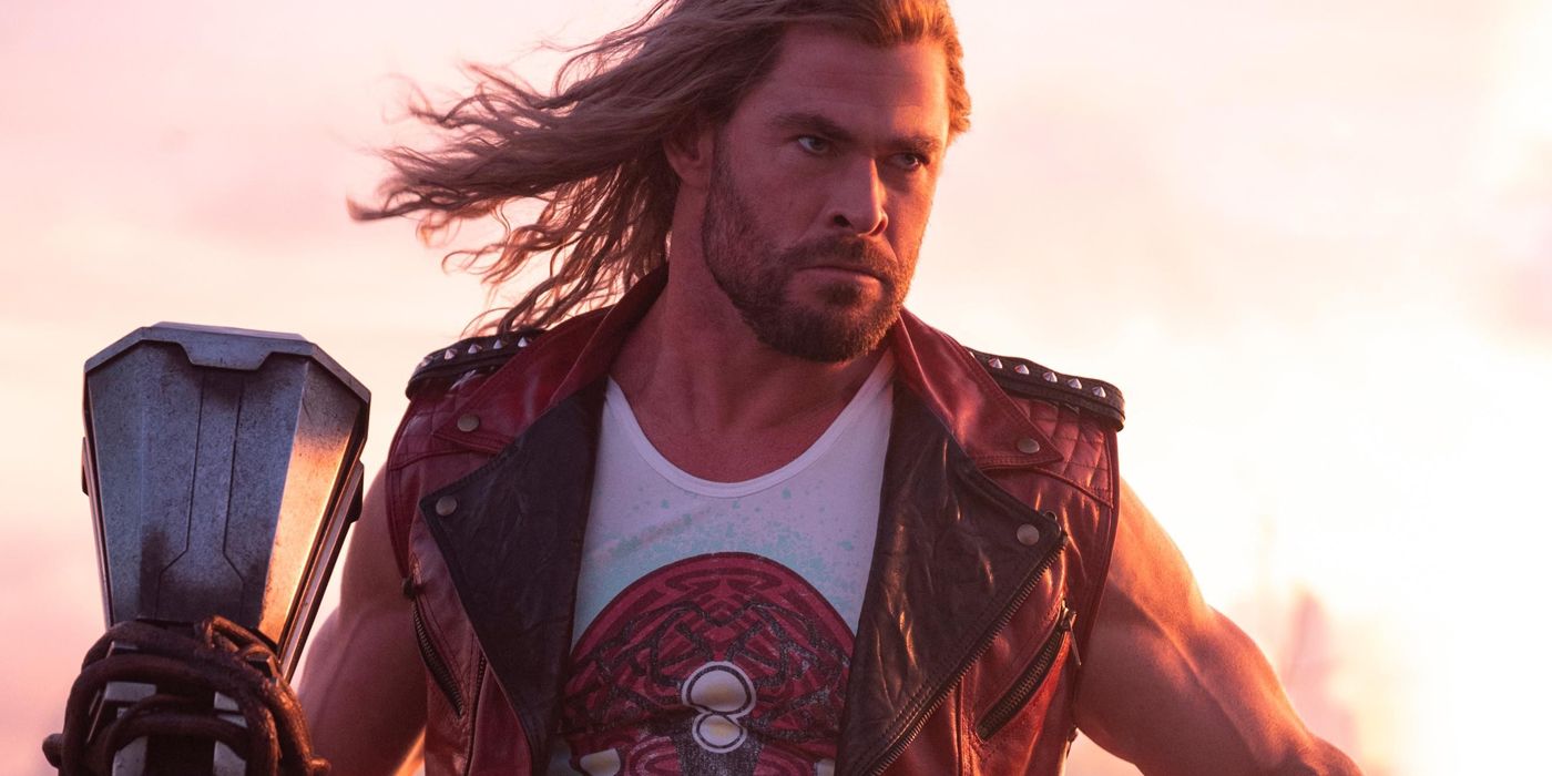 Thor in his Thunderstrike outfit from Love and Thunder