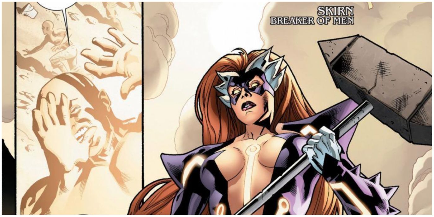 Titania as Skirn in Marvel comics