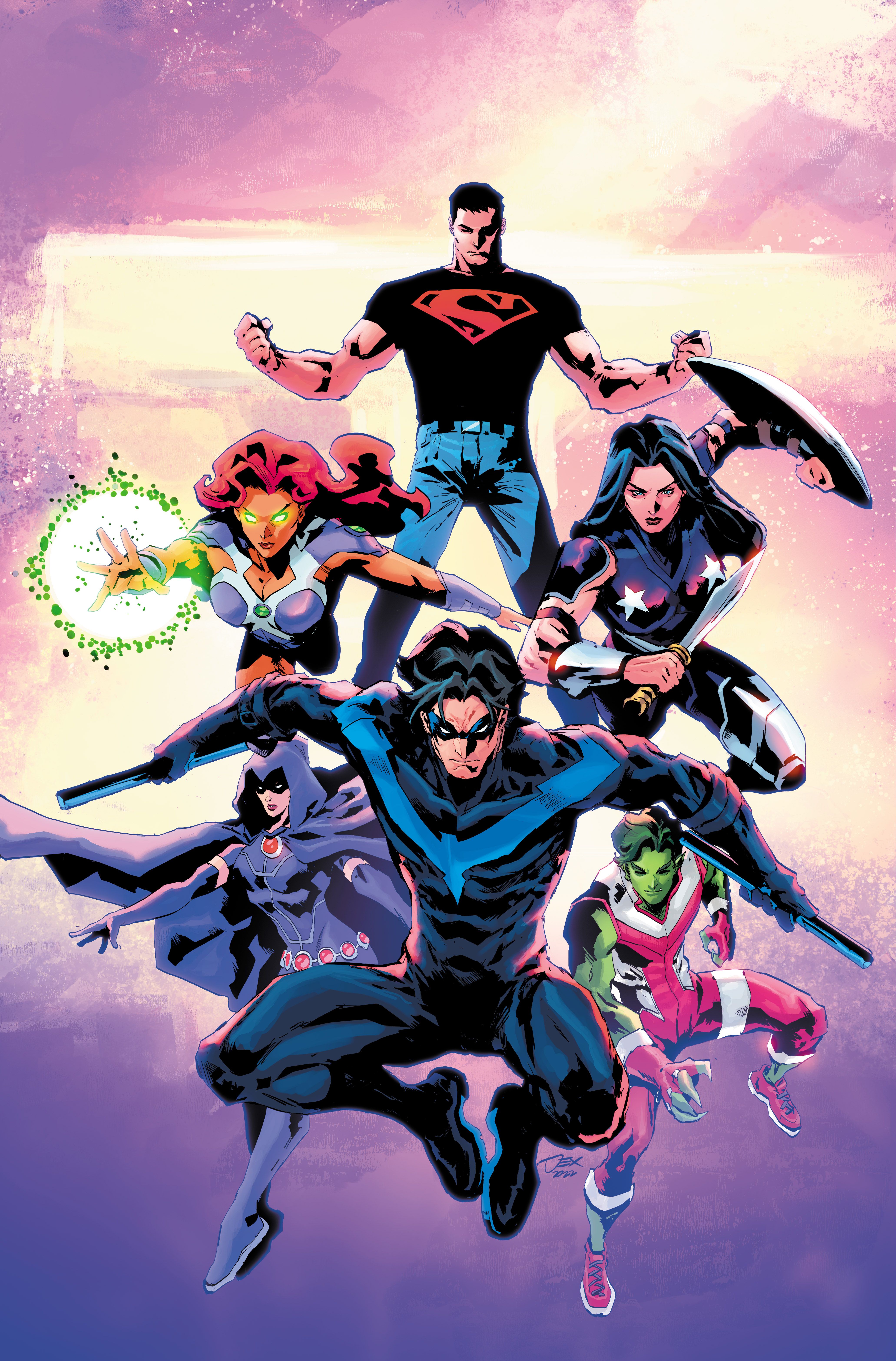 Titans United Bloodpact 4 1-25 Variant