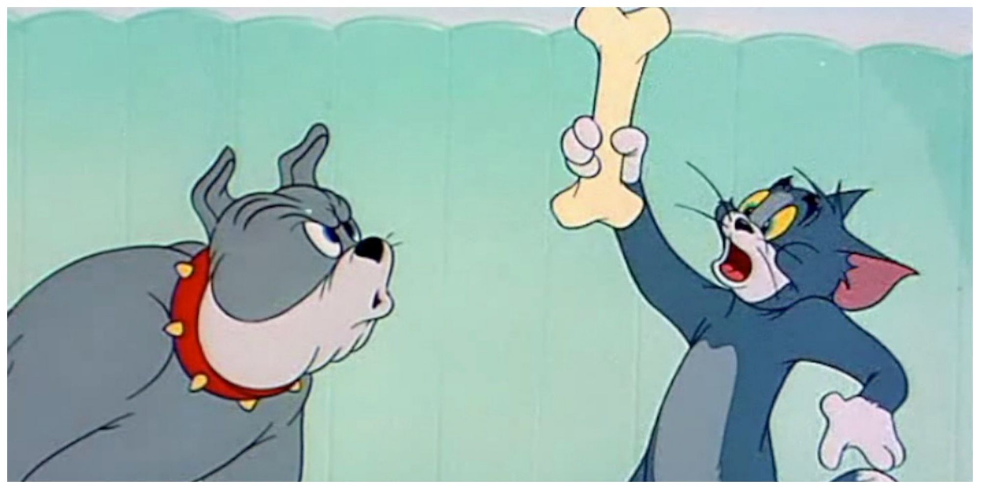 Tom and Spike from Tom and Jerry