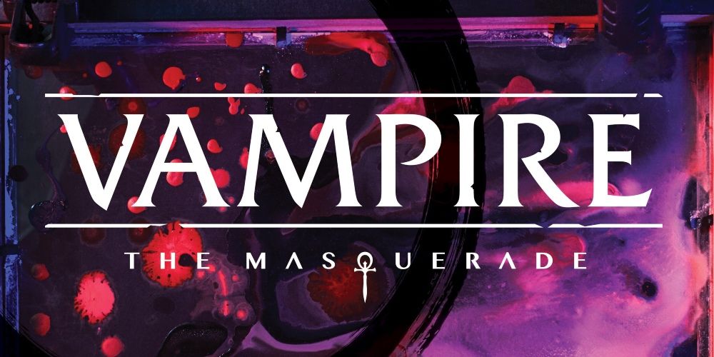 A capa de Vampire the Masquerade, um dos muitos RPGs do Mundo das Trevas