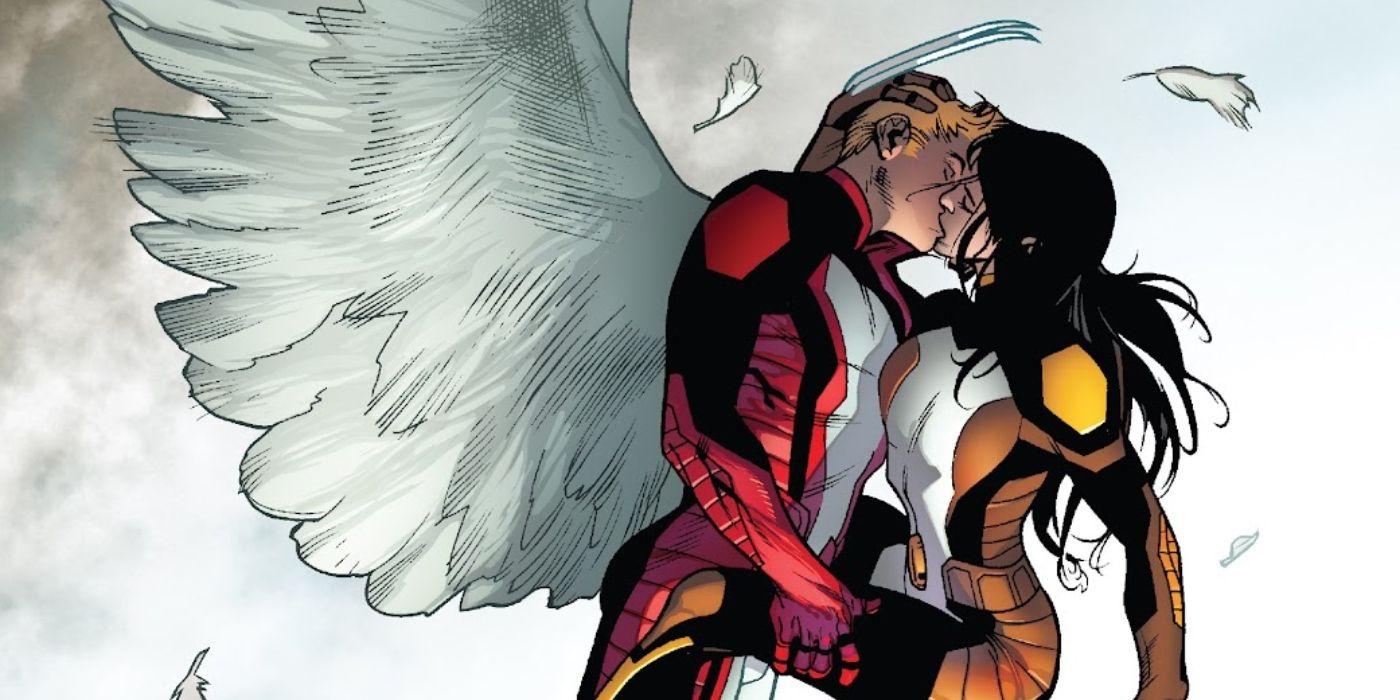The family we choose & something else  (0/4) X-Men-Wolverine-Cyclops-Angel-Romance-1
