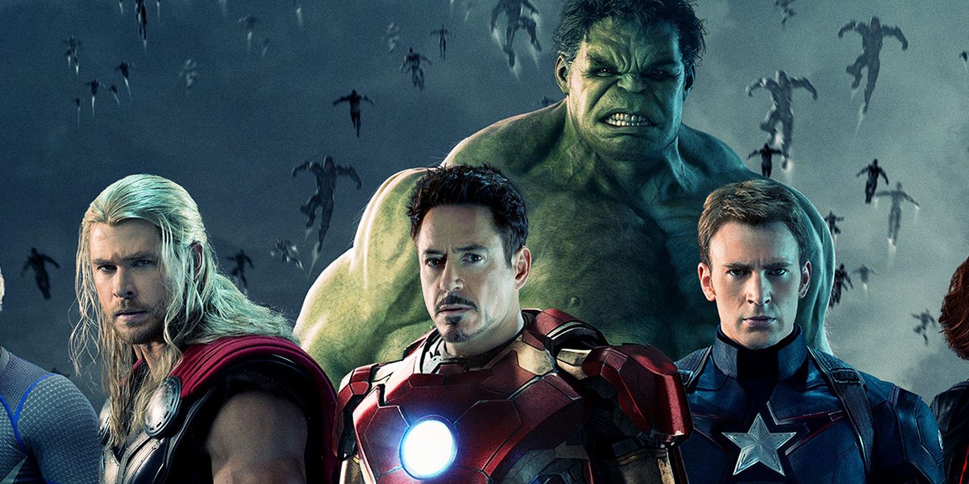 thor, iron man, hulk, captain america in avengers age of ultron