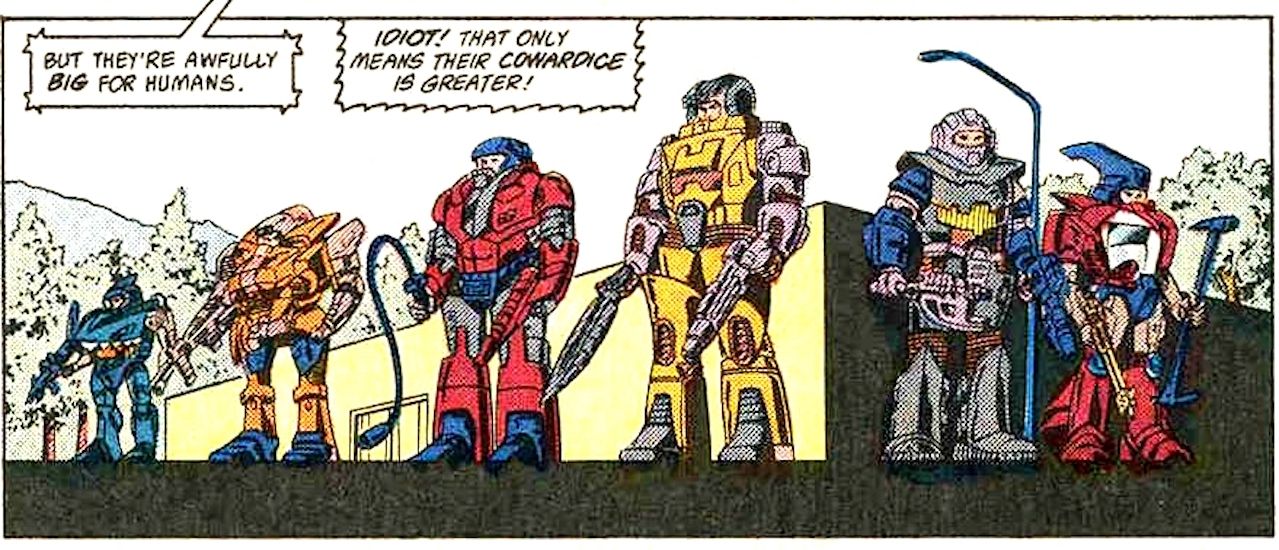 The Transformers Once Became Humans - And It Was Weird