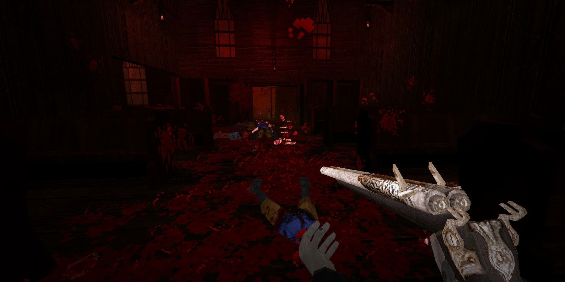 coven's protagonist laying waste with the super shotgun