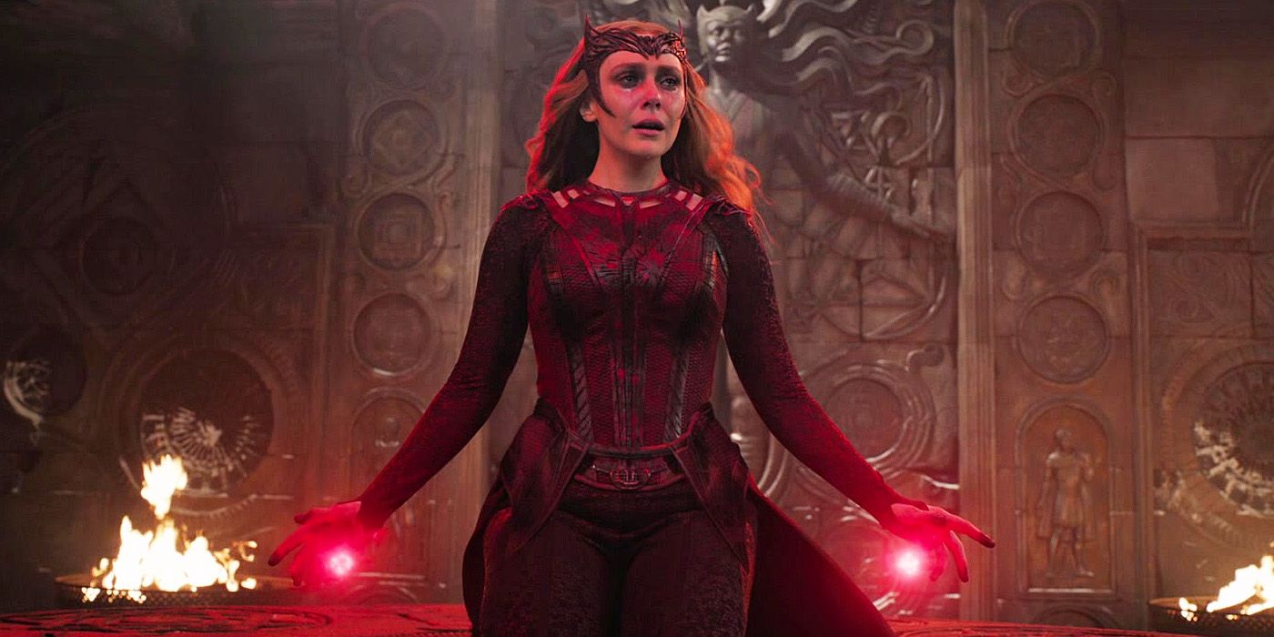 Elizabeth Olsen as Scarlet Witch in Doctor Strange 2