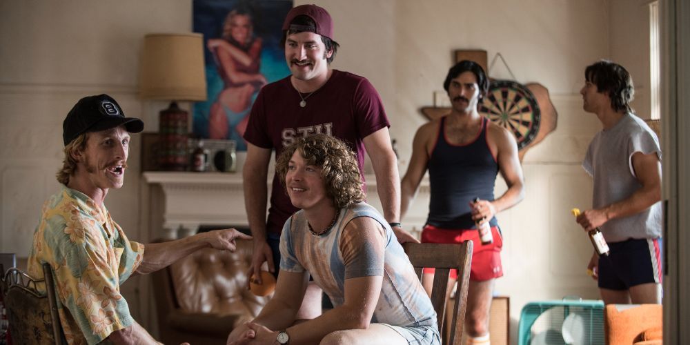 hanging out in the dorm in everybody wants some