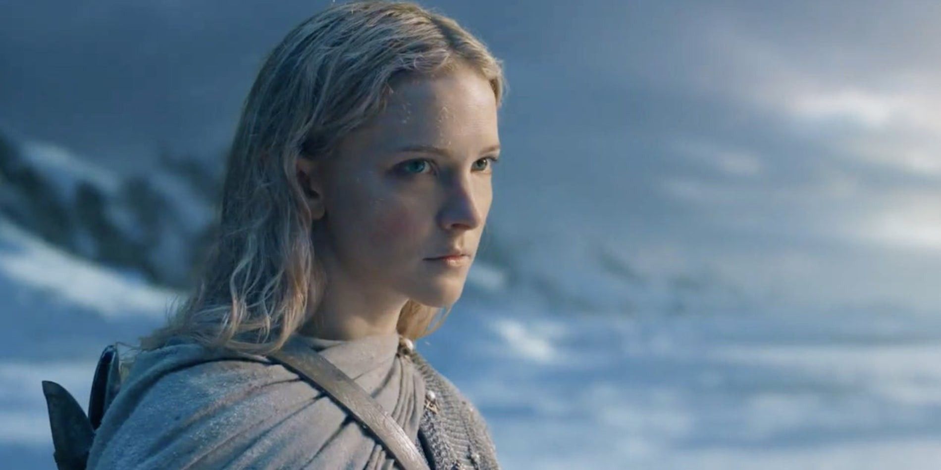 Morfydd Clark as Galadriel in Prime Video's Lord of the Rings: The Rings of Power