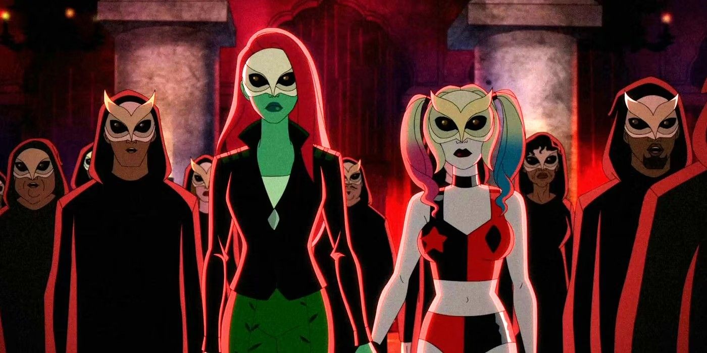 Harley and Ivy join the Court of Owls in Harley Quinn