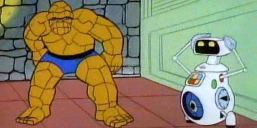 HERBIE and Thing Thing in the New Fantastic Four cartoon.