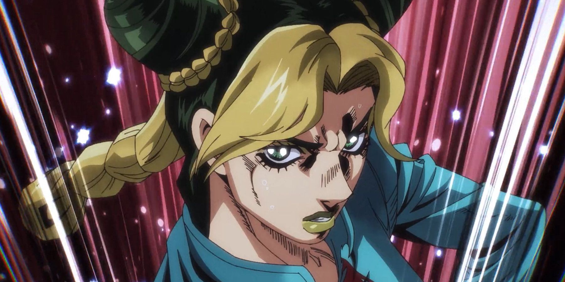 ☪ — jolyne doodles in official stone ocean anime...