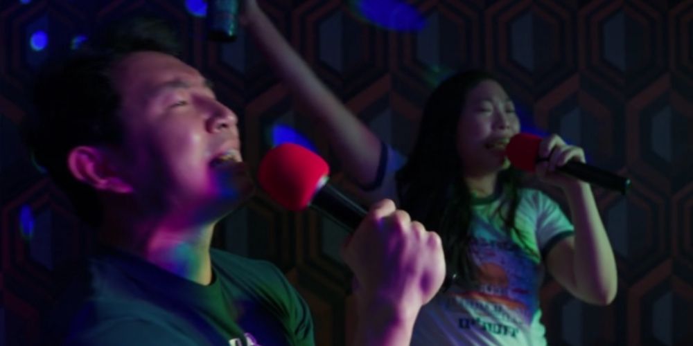 One of the many karaoke scenes in Shang-Chi and the Legend of the Ten Rings