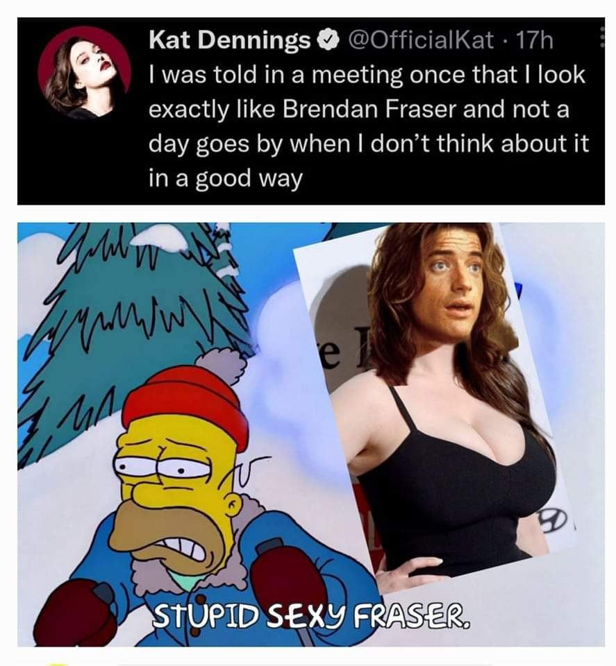 Kat Dennings Brendan Fraser